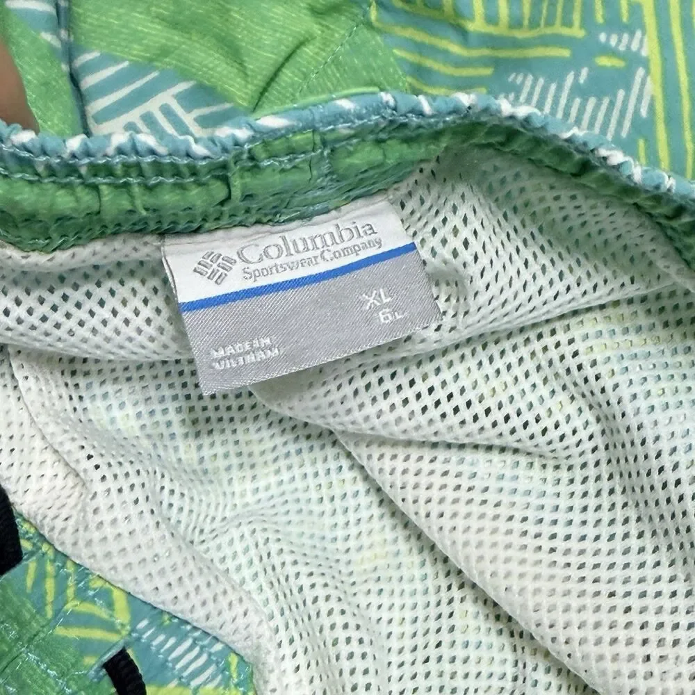 Columbia PFG Men’s Swimsuit | XL | Multiple Pockets | Drawstring | Belt Loops